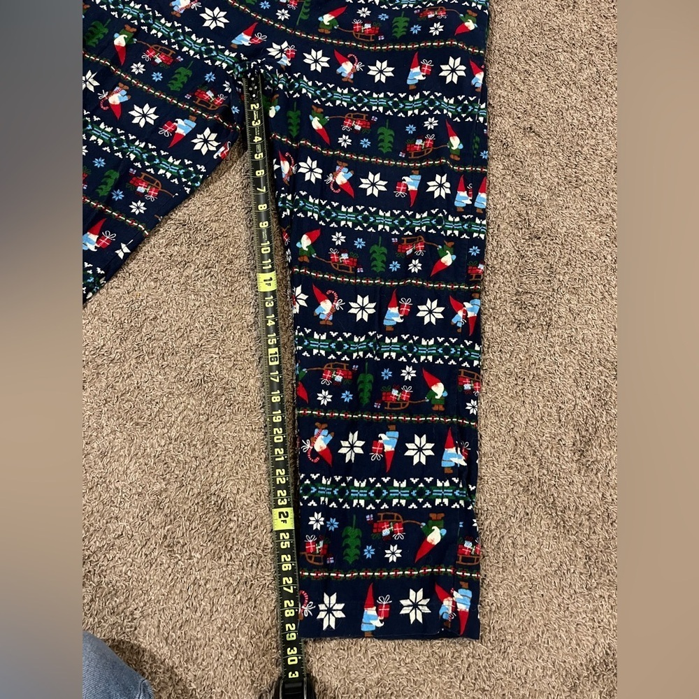 HANNA ANDERSSON GNOME CHRISTMAS PAJAMAS ADULT FLANNEL SIZE XXL - Picture 5 of 8